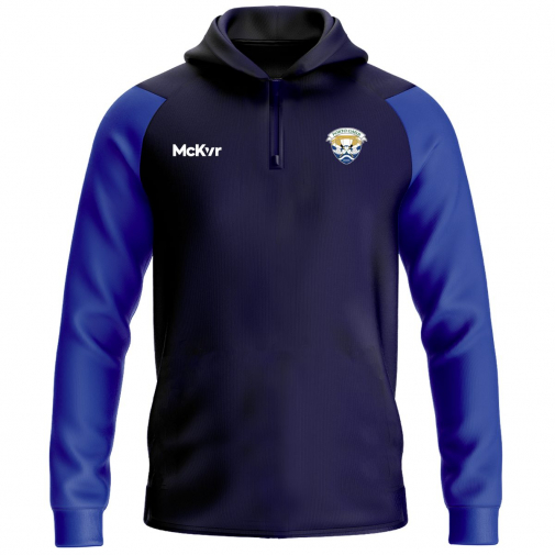 McKvr Porto Gaels Core Pro 1/4 Zip Hoodie - Youth - Navy/Royal