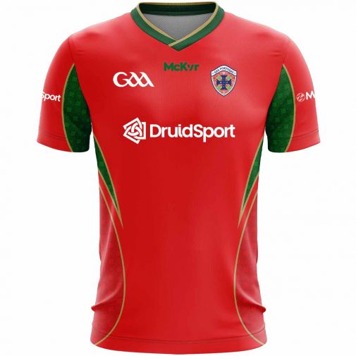 McKvr Portugal National Team GAA Playing Jersey - Youth - Red/Green
