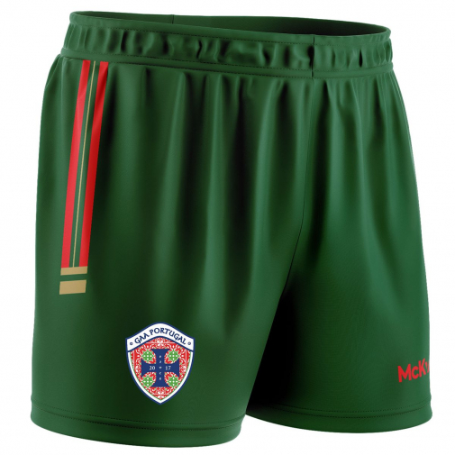 McKvr Portugal National Team GAA Playing Short - Womens - Green/Red