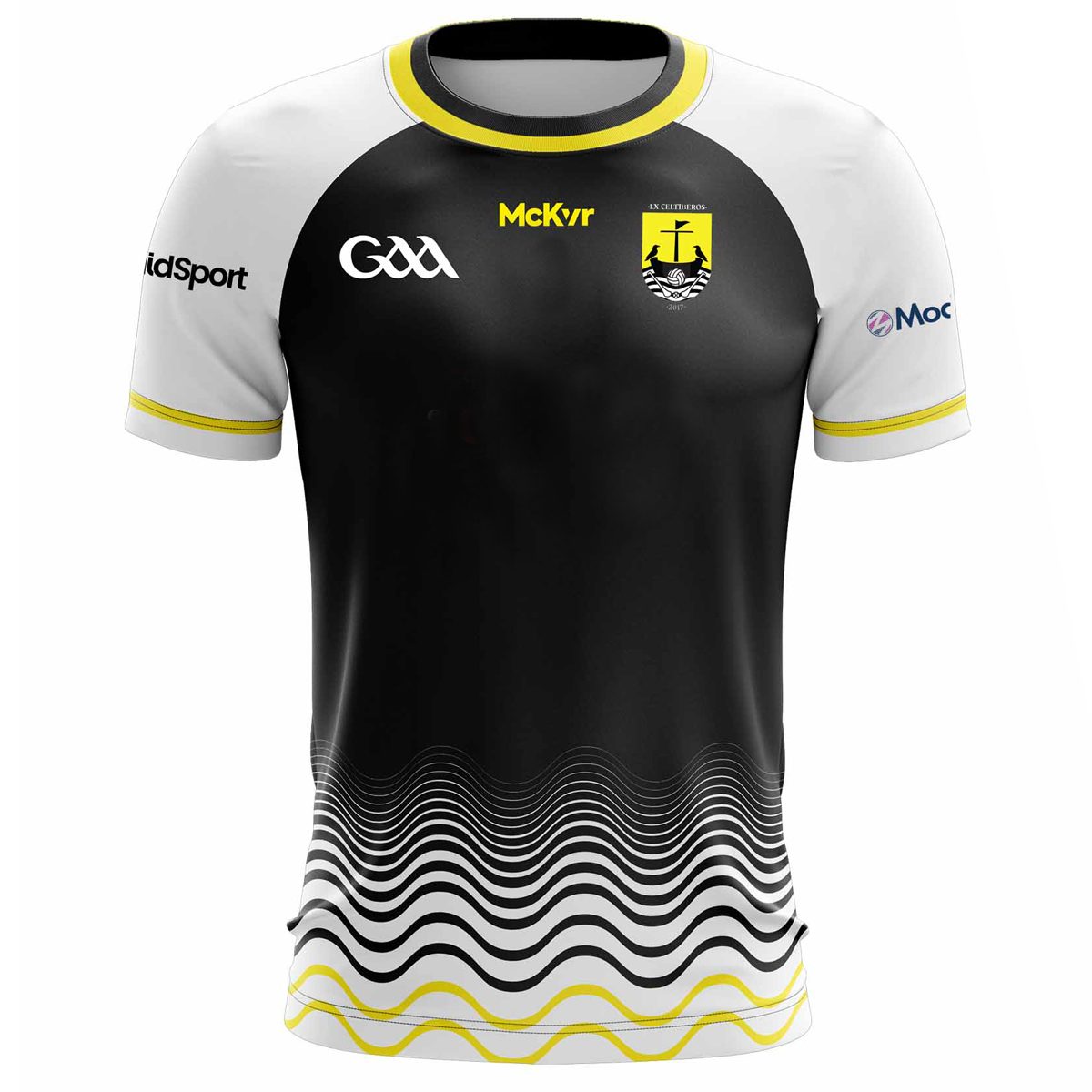 McKvr Lisbon Celtiberos GAA Goalkeeper Jersey - Youth - Black