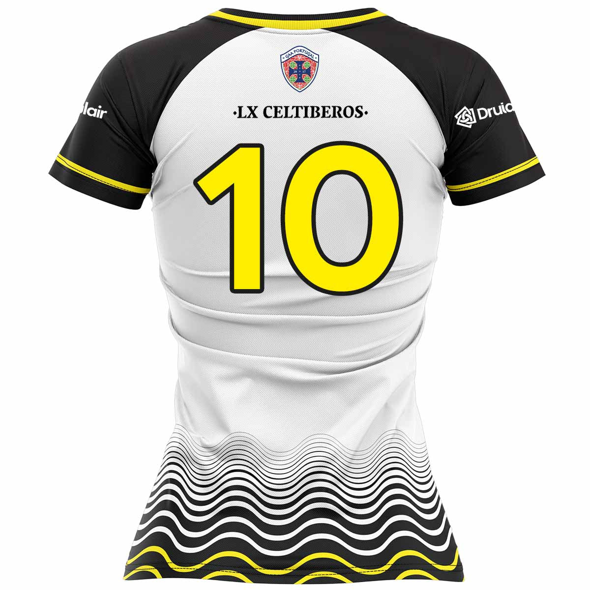 McKvr Lisbon Celtiberos LGFA Numbered Playing Jersey - Womens - White