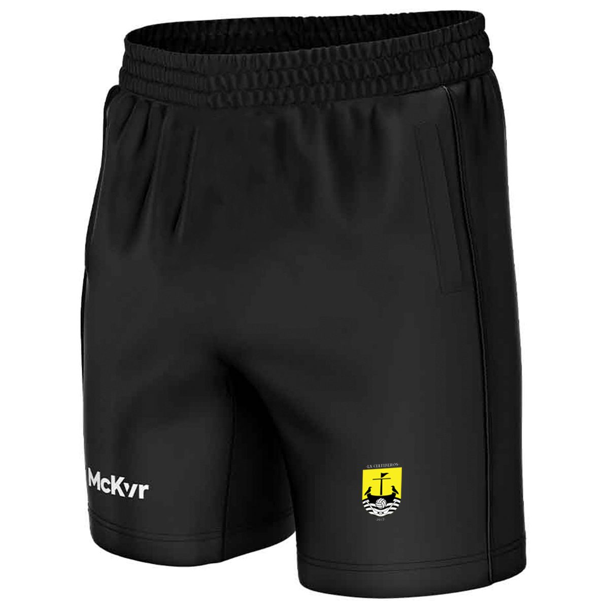 McKvr Lisbon Celtiberos GAA Core 22 Leisure Shorts - Adult - Black