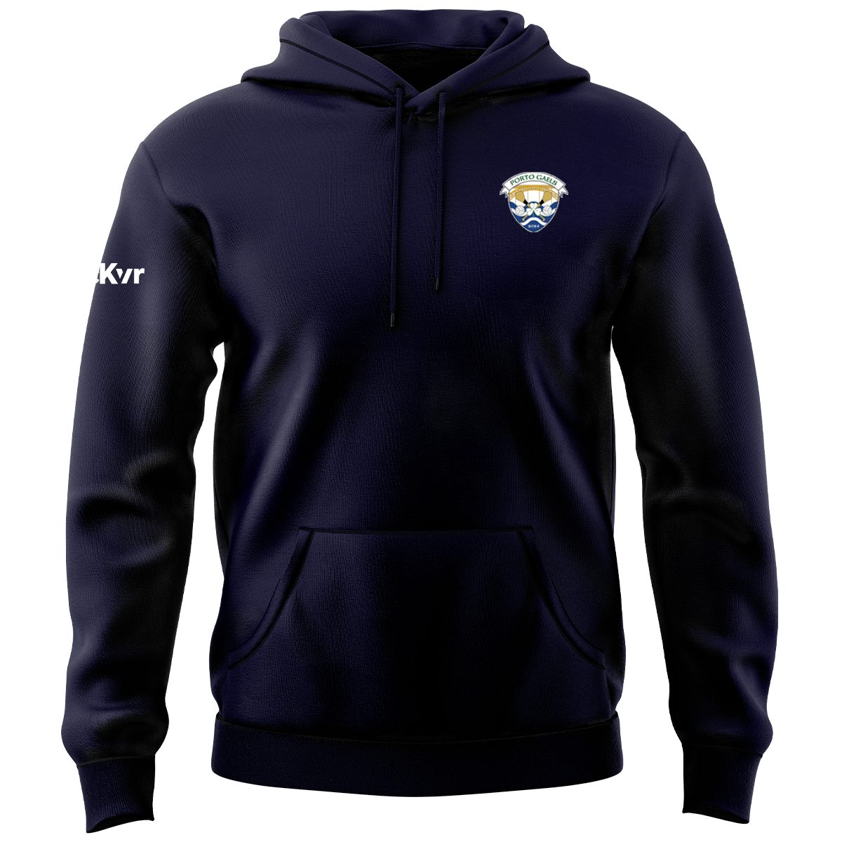McKvr Porto Gaels Core Pro Cotton Hoodie - Youth - Navy
