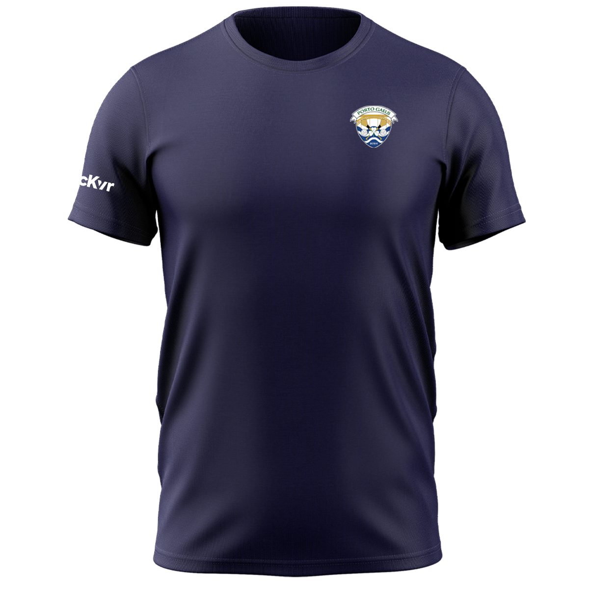 McKvr Porto Gaels Core Pro Cotton Tee - Youth - Navy