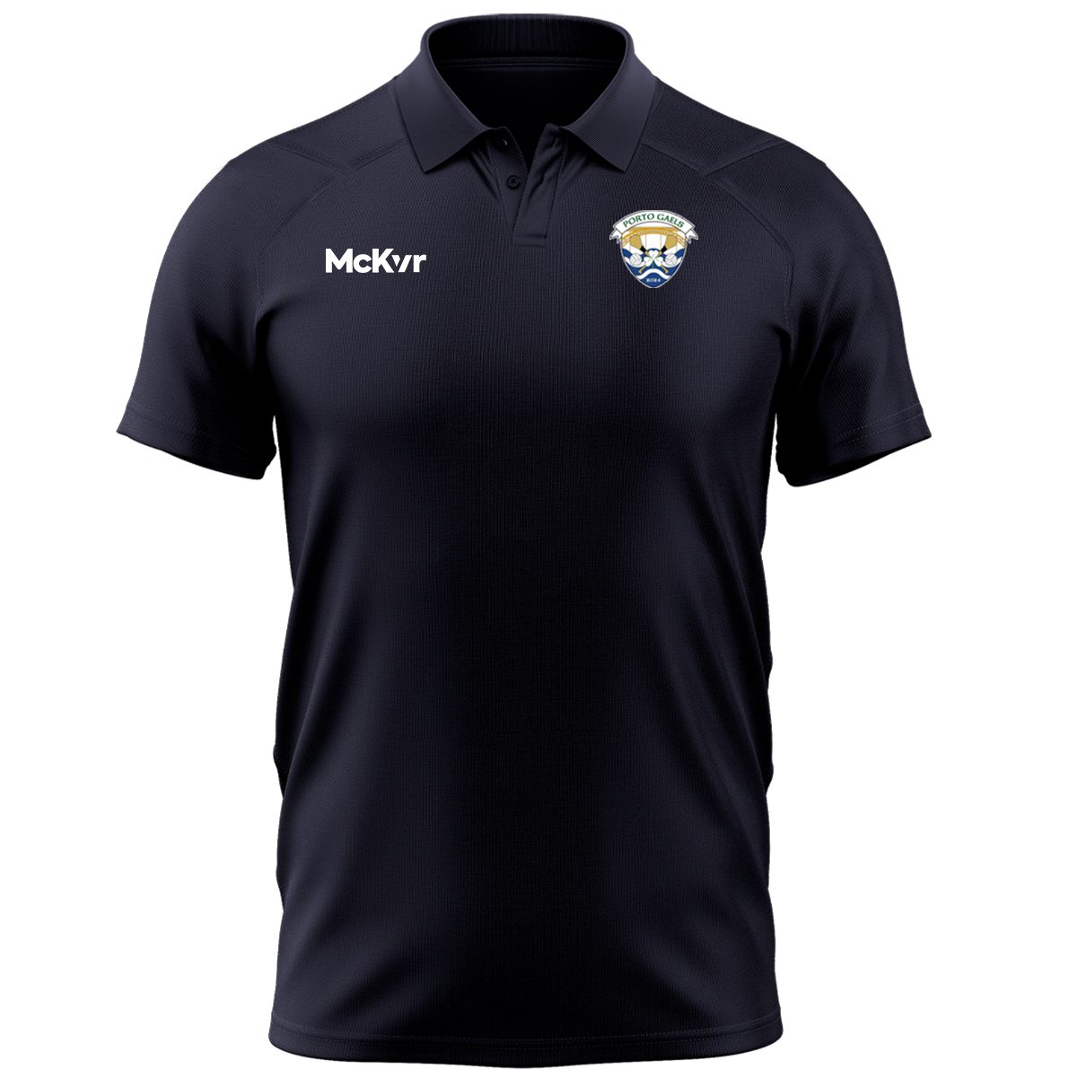 McKvr Porto Gaels Core Pro Polo - Adult - Navy