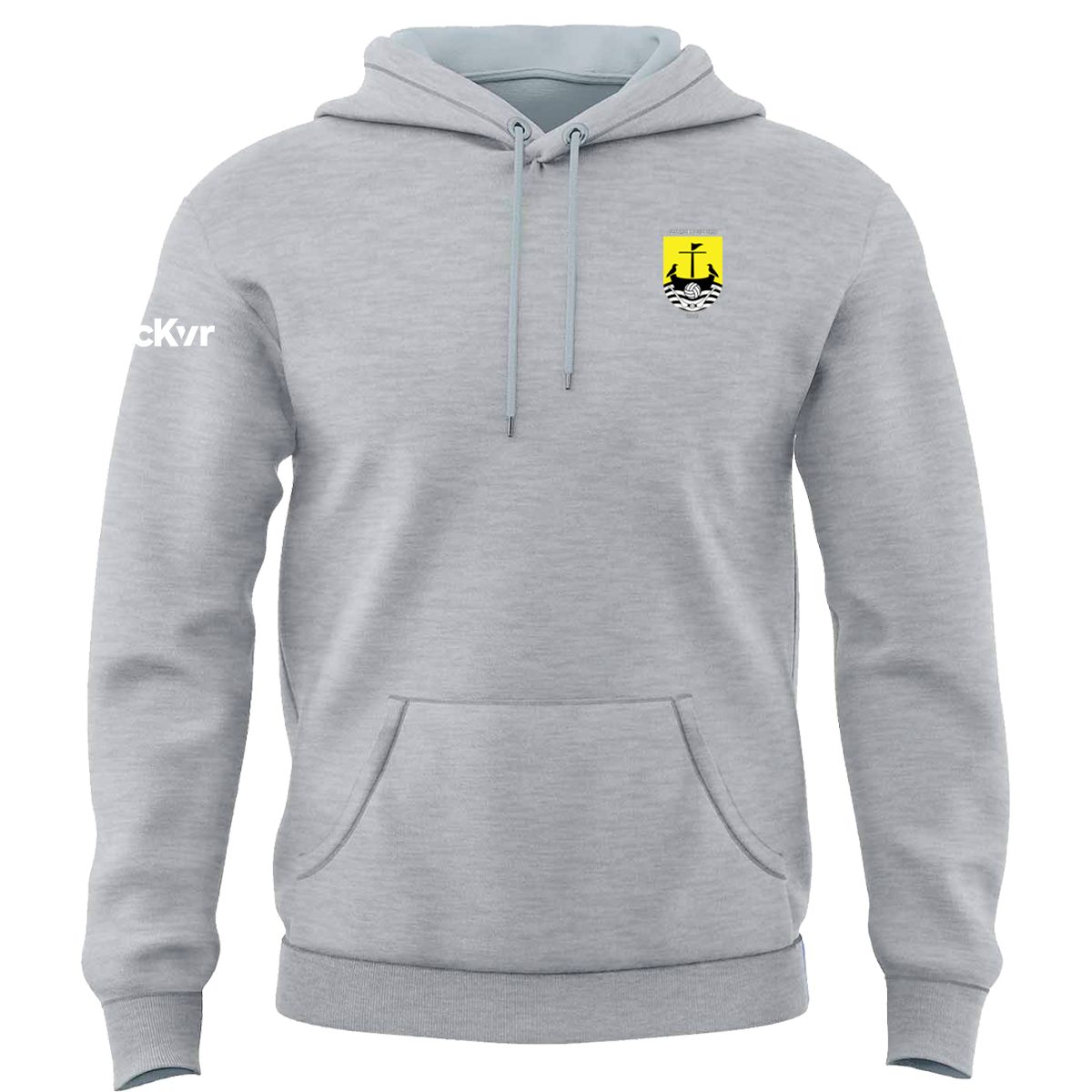 McKvr Lisbon Celtiberos GAA Core Pro Cotton Hoodie - Adult - Light Grey