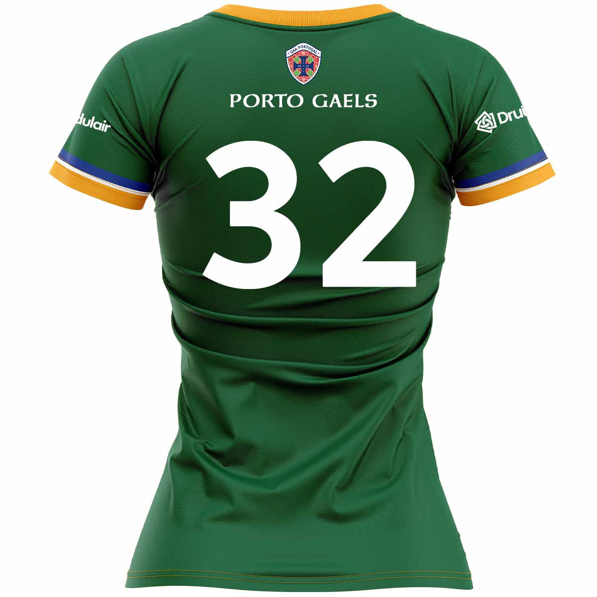 McKvr Porto Gaels Number 32 Goalkeeper Jersey - Womens - Green