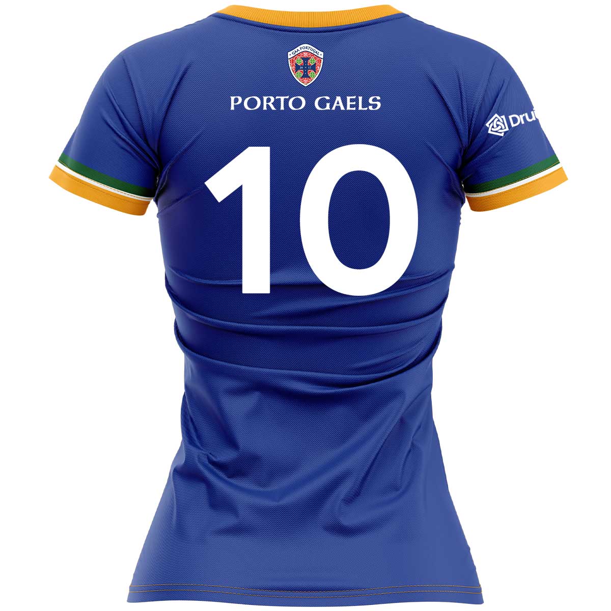 McKvr Porto Gaels Numbered Playing Jersey - Womens - Royal